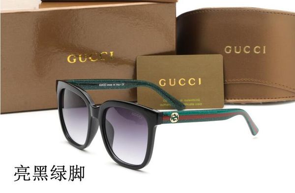 

1pcs classic pilot sunglasses designer brand mens womens sun glasses eyewear gold metal grglass lenses brown cas 8388, White;black