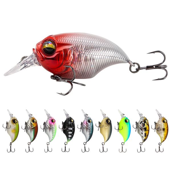 

new style artifical baits 4.3cm 7.1g crank 10 colors surf minnow hard fishing lure