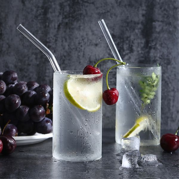 

reusable glass smoothie straws drinking straws for milkshakes frozen drinks t719