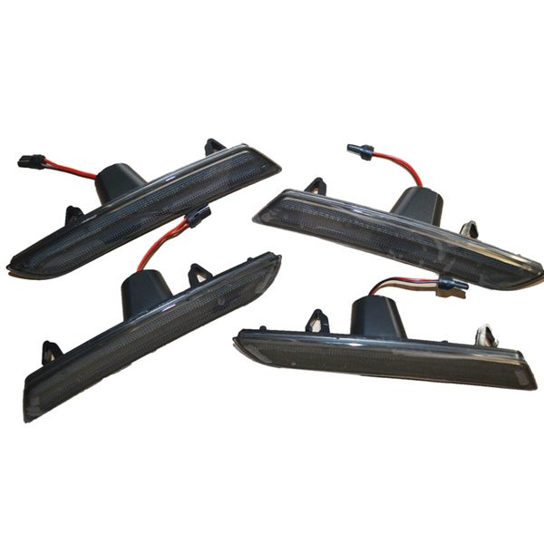 

chevy camaro 2016+smoked led side marker lights-front&rear set of 2