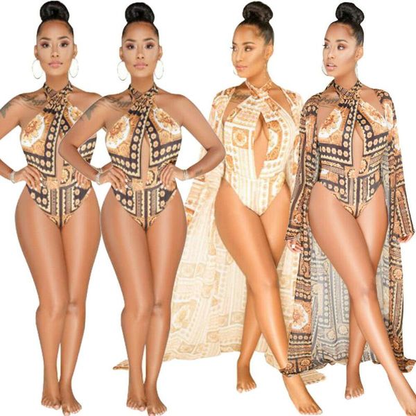 

women one-piece swimwear bandage bikini push-up padded geometric bra bathing suit swimsuit