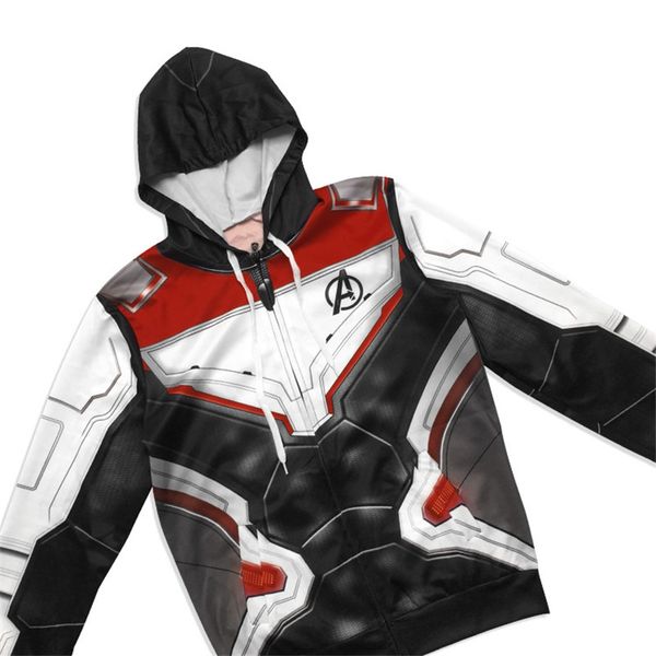 

marvel the avengers mens sweatshirts crew neck long sleeve fashion quantum warfare american style homme clothing, Black