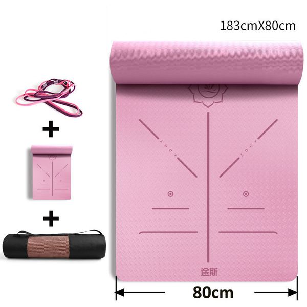 

6mm fitness yoga mat colchonete de academia gymnastics floor sensi meditation training mat for pilates reformer yoga knee pads