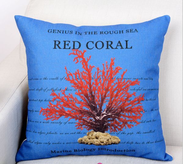 Starfish Coral Shark Sea Turtle Neck Body Pillowcase Linen Bed