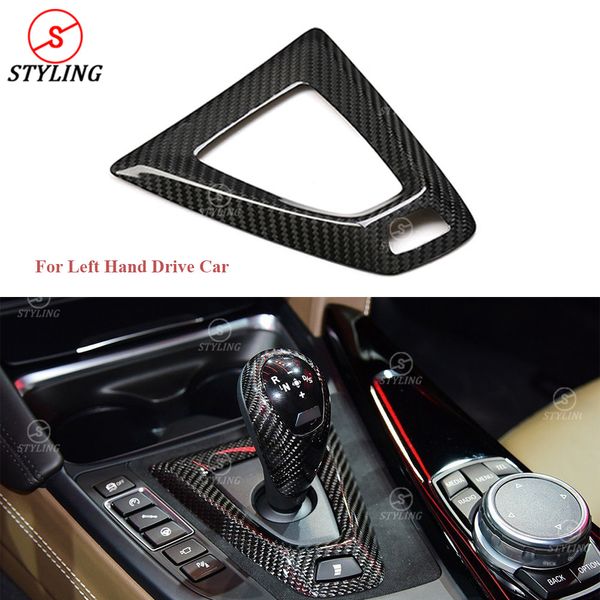 

m3 f80 gear shift knob cover for m2 f87 f82 f83 m4 carbon fiber gear base cover replacement&add on style