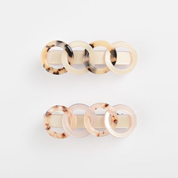 

Intage Women Acetic Acid Chain Hair Clips Hairpins Leopard Print Waterdrop Barrettes Girls Hairgrips Hair Accessories