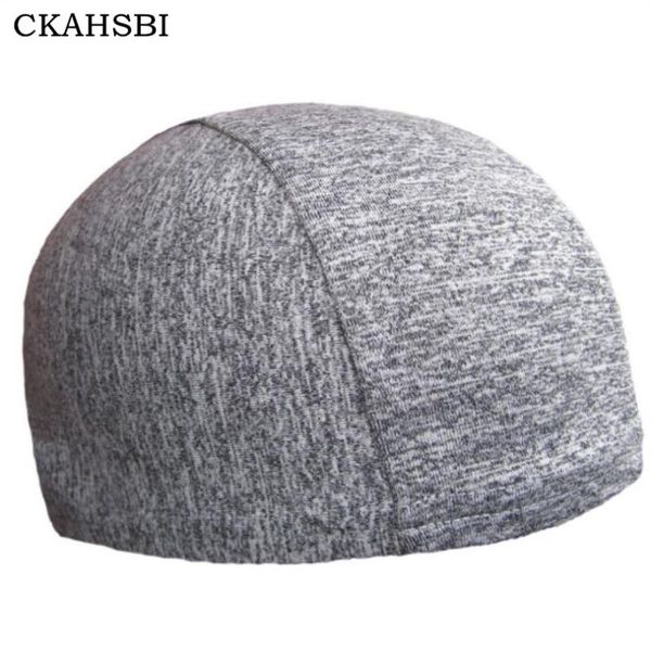 

men women cycling cap outdoor sport bandanas pure color motor cycle head scarf balaclava bicycle bike headwear multifunctional, Black