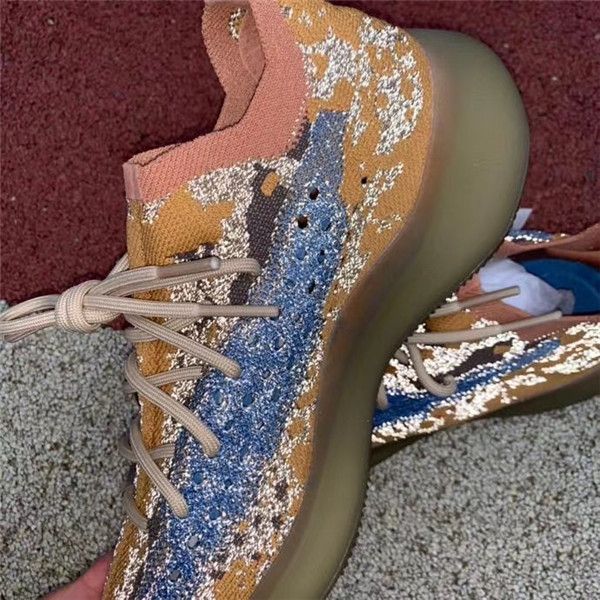 

2020 new originals 380 blue oat 3m reflective alien mist men women running shoes kanye west sports sneakers with box q47306