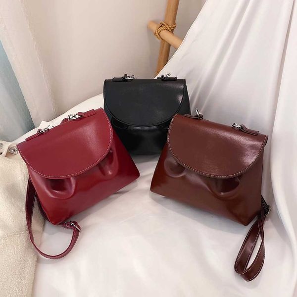 

women's simple all-purpose small square bag lady casual style handbag single shoulder bags retro design messenger bags#25