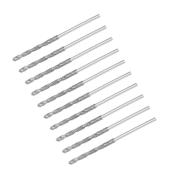 

uxcell 1.2mm metric diamond coated twist drill bits hss 10 pcs