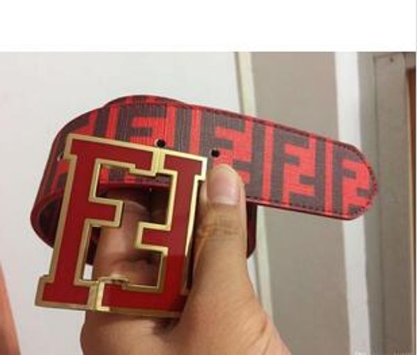 

2019 new fashion designer f belt belt for men's and women's wear, Black;brown