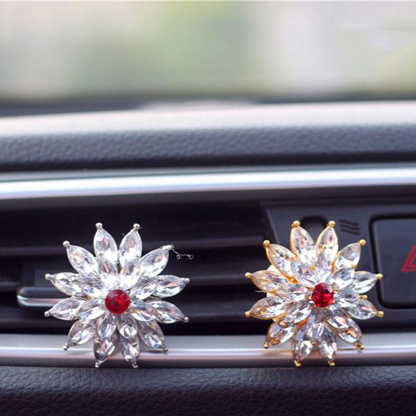 

attractive design cute car loving gift air outlet fragrant perfume beautiful sun flower lips freshener diffuser non-toxic