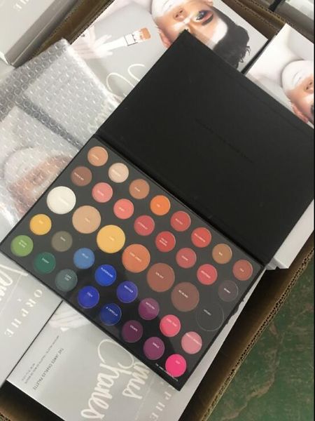

Акция! Dhl Бесплатная доставка новейшая палитра для макияжа Eye Beauty Colors Натуральный длительный 39 цветов Джеймс Чарльз Палитра теней