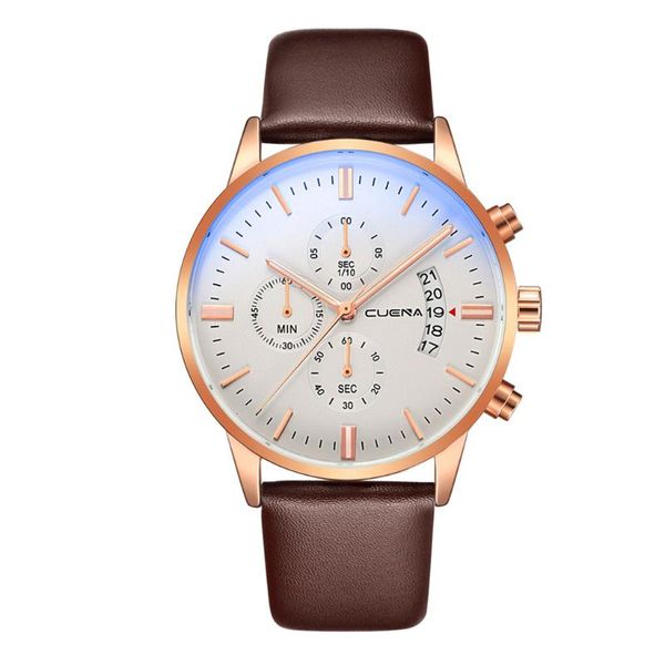 

relogio masculino men's fashion casual watches minimalist men business clock male stainless steel dial simple quartz watch @5, Slivery;brown