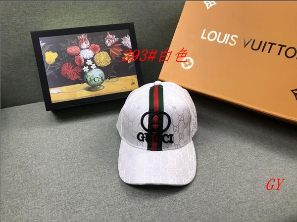 

2020 trend fashion designers baseball cap multicolor pointed cap new bone adjustable sports cap men's random dip--7, Blue;gray