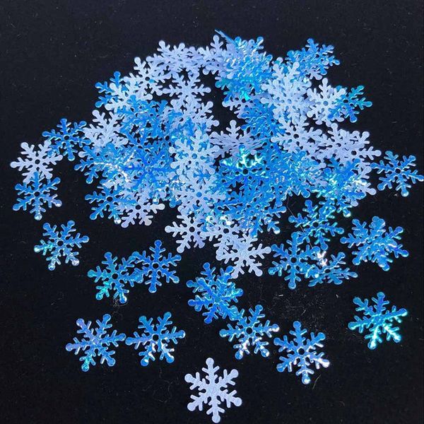100 200 Classic Snowflake Ornaments Christmas Tree Plastic
