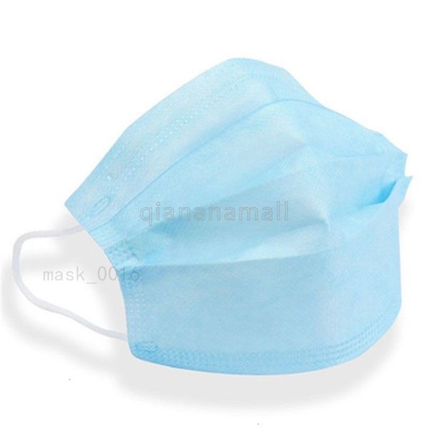 

ship disposable dhl face masks pink blue white thick 3 layer mouth masks safety masks dust fog home use s 1pcs comfortable mask