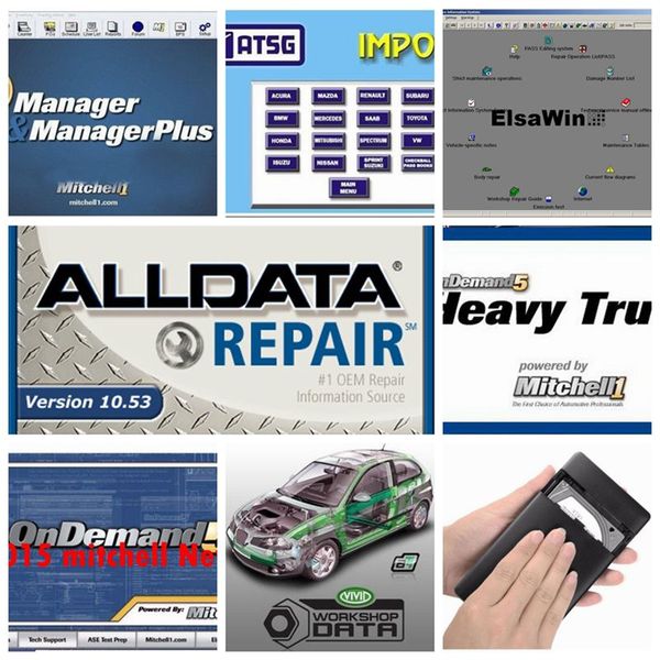 

2019 alldata 10.53 all data auto repair software mitchell on demand 2015v +elsawin6.0+vivid workshop data alldata 1tb usb3.0