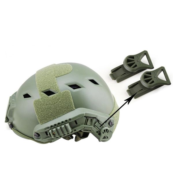 

2pcs/set 19mm paintball helmet adapter 19mm night vision goggles rotating clamp rail adapter fits fast helmet