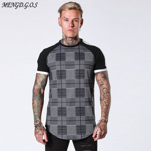 

street short sleeve fashion jogging summer comfort trend t-shirt, White;black