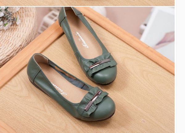 

2020 spring and autumn with new style fashion flat bottom round head women's shoes @zx5, Black