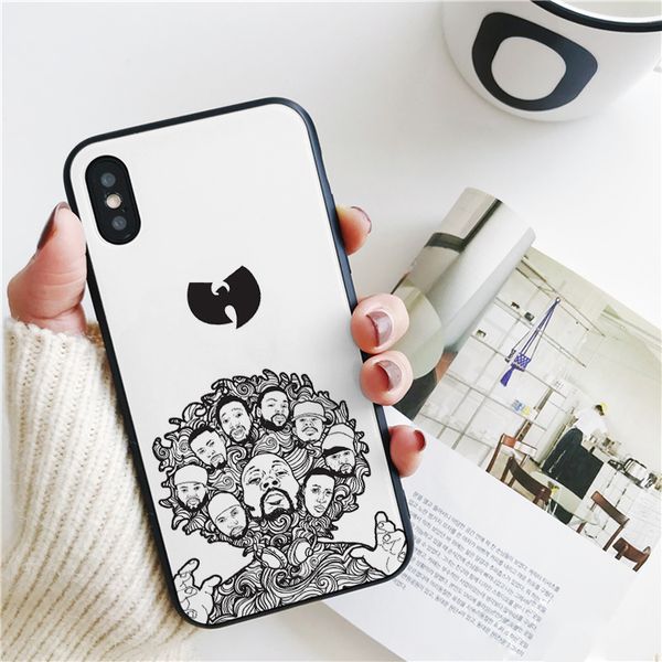 

коке luxury wu тан убийца пчел rap hip hop чехол для iphone 11 pro xs max хг чехол для iphone 8 7 6s plus 5s se case мягкой обложки силиконо