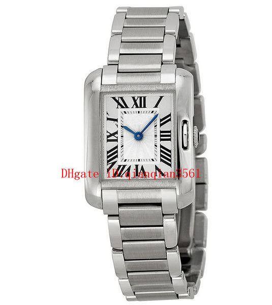 

Роскошные кварцевые W5310022 Anglaise серебро женские часы 30мм х 22мм