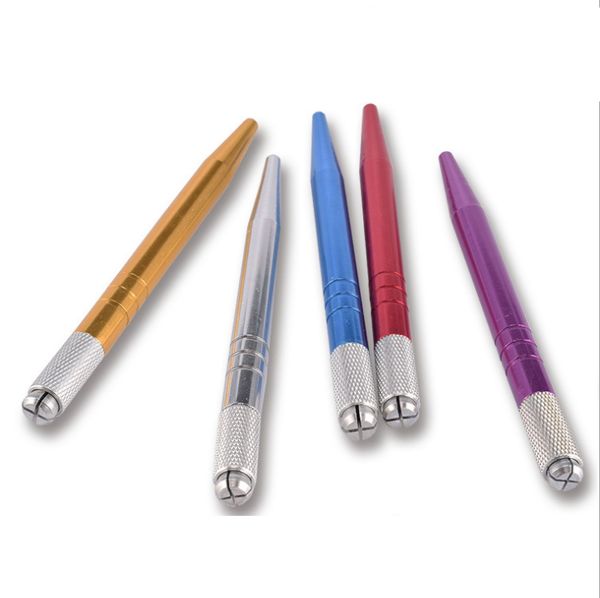 

DHL 100 шт. / лот бровей руководство Pen для Microblading татуировки одной головкой Microblading Pen