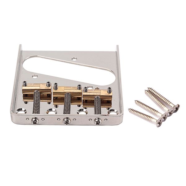 

vintage guitar bridge bridge for 3 string electric guitar accessories, chrome