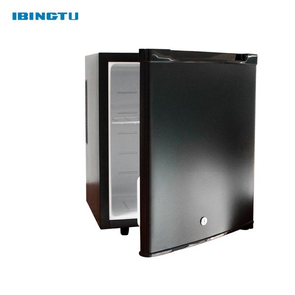 

ibingtu small display fridge black mini refrigerator cooler for l