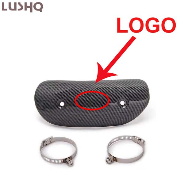 

motorcycle exhaust muffler heat shield pipe protec escape guard anti-scalding cover for exhaust cover muffler heat shield