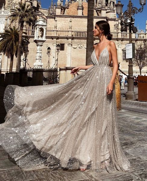 

new lace dress v-neck sling dress long skirt multi-layer light yarn chiffon sequins nightclub party &#76uxury designer catwalk wedding, Black