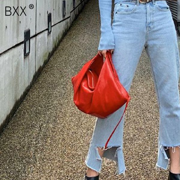 

bxx] female retro soft pu leather purses and handbags for women handle baguette bags daily use shoulder messenger bag a154
