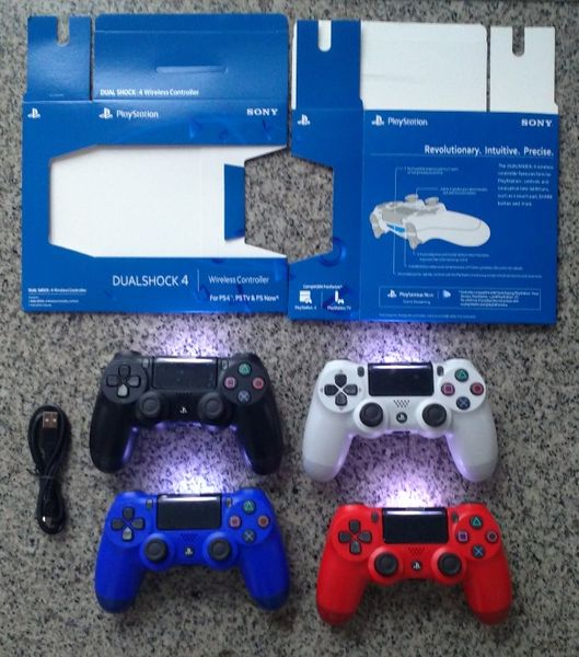 

2019 alewirele controller hock 4 gamepad for p 4 joy tick with retail package logo game controller dhl free