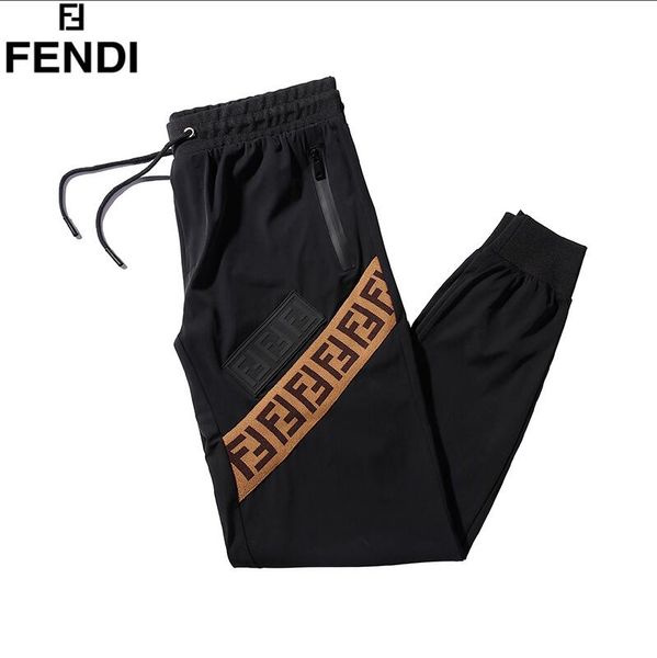 

2019 new pring and autumn fnedi treetwear fog pant ide zipper color matching trou er men 039 de igner men jogger fear of go