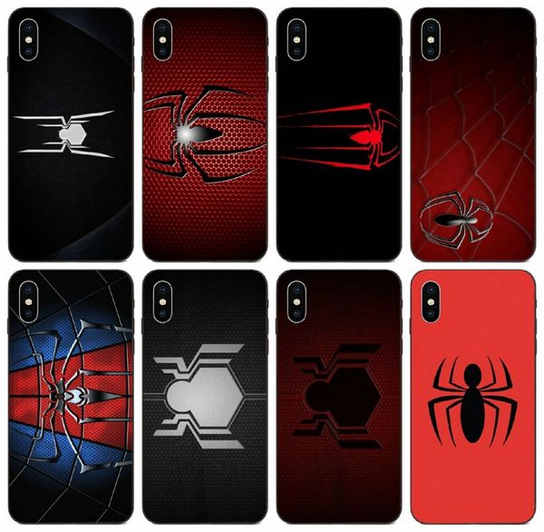 

[tongtrade] spiderman civil war symbol case for iphone 11 pro x xs max 8s 8 7 6 5 plus galaxy a50s honor 7c pro lg x power 2 drop proof case