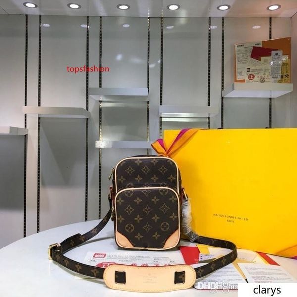 

lovuitto дизайнеры вензели е мешок плеча m45236 браун crossbody canvas угол скалы мешок плеча размер: 20x15x10cm