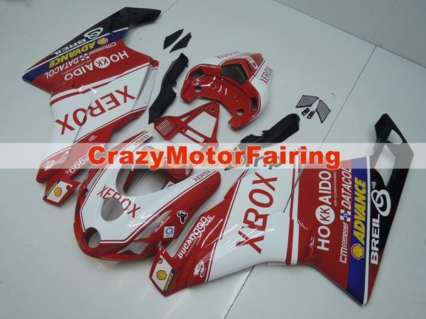 

4gifts новый abs литьевая форма мотоцикл обтекатели комплекты подходят для ducati 749s 999s 2003-2004 03 04 обтекатель кузова набор пользова