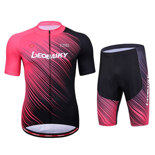 

new breathable summer short sleeve cycling set men mtb bicycle clothing mountain bike uniform cycle clothes ropa ciclismo hombre, Black;blue