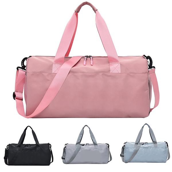 

fashion large capacity dry wet separation yoga sport fitness package travel shoulder bag