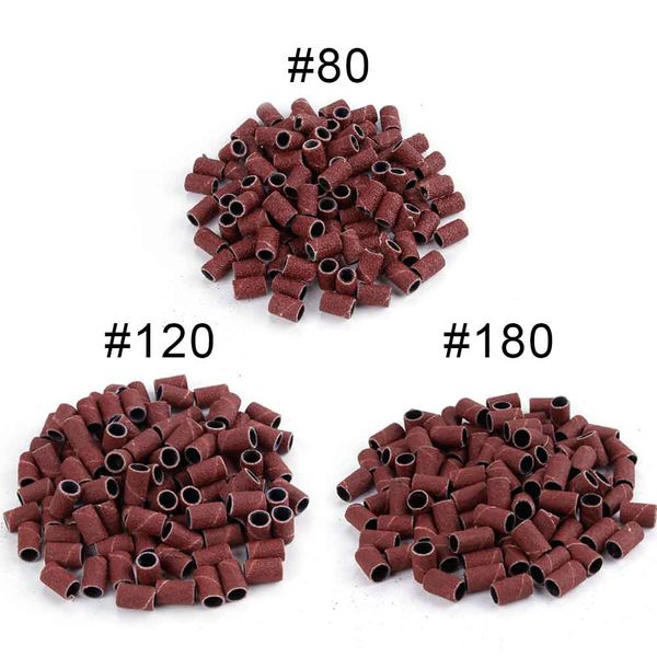 

eauty & Health 50/100pcs Electric Nail Drill Milling Machine Sanding Bands For manicure 80\"120\"180\" Set Of Drills For Nail
