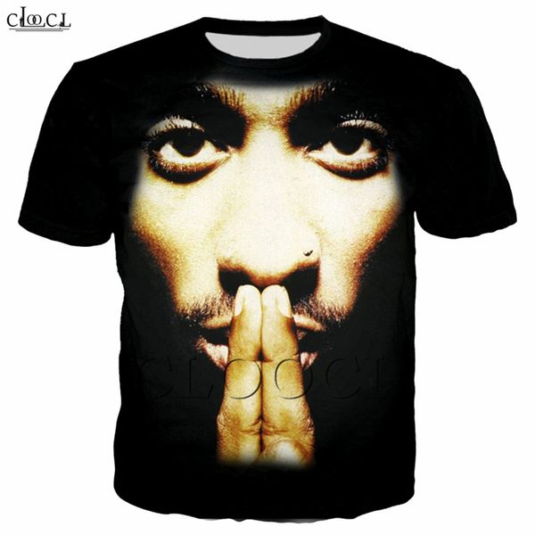 

Factory Wholesale Rapper 2pac Tupac T Shirt Men Women 3D Print Amaru Shakur T Shirts Short Sleeve Casual Streetwear Hip Hop Tops