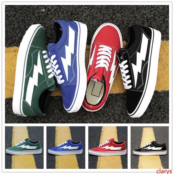 

revenge x storm old skool canvas shoe kanye fashion streets designer new casual shoe without