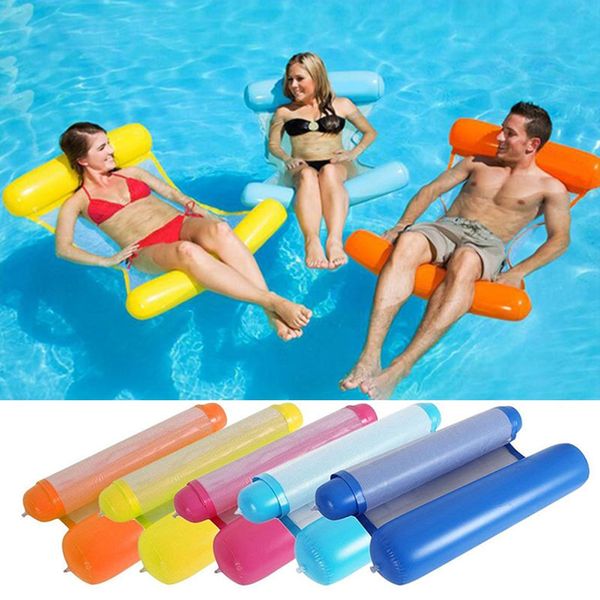 

new swimming pool floating swimming pool float swimming ring water hammock recliner inflatable leisure floating bed