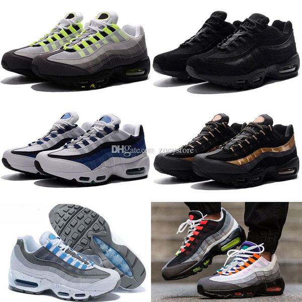 

running shoes men women cushion sneakers authentic m premium neon cool grey walking outdoor sports shoes