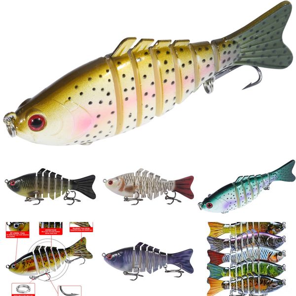 

qi2cf small fake simulation fish soft bait 10cm * 15.5g 3 sticks boxed soft eel bait soft luya