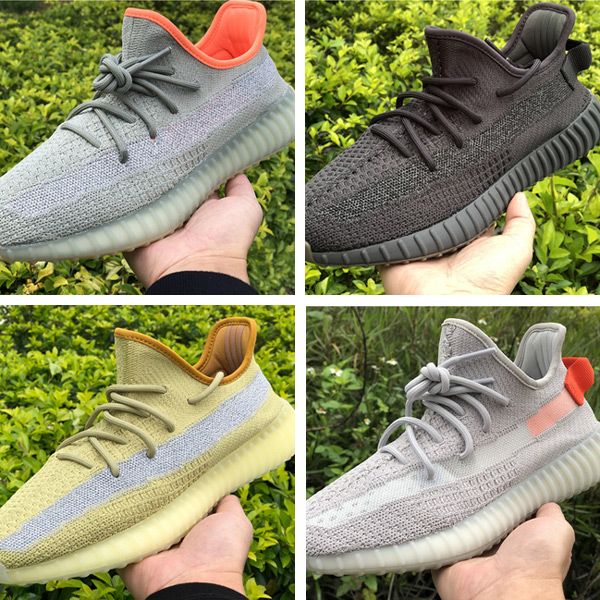 

v2 empire earth cinder linen reflective kanye west shoes zyon tail light desert sage black static cloud white zebra bred beluga sneakers