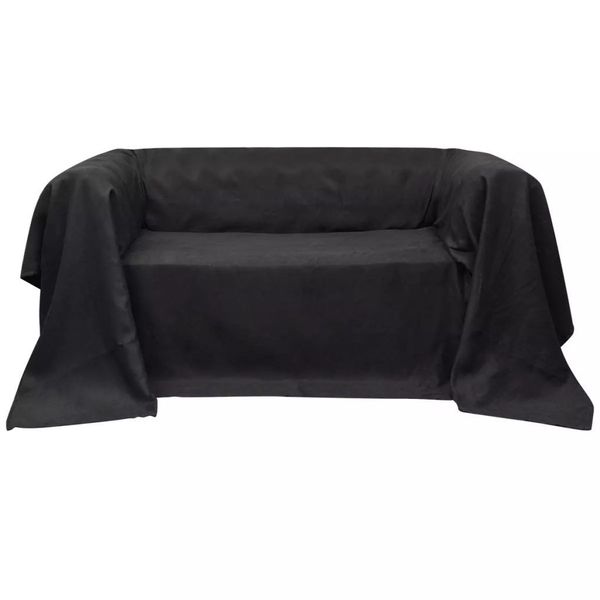 

micro-замша диван антрацит обложка 270 x 350 cm другие домашний текстиль