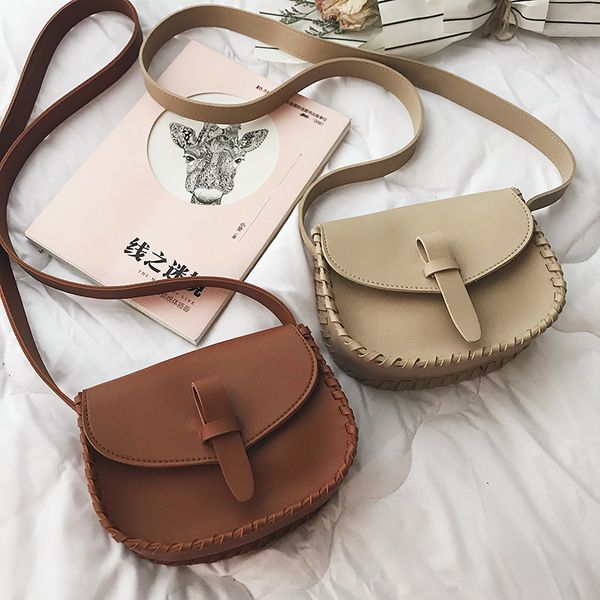 

women's bag 2020 new fashion retro saddle bag student wild ins shoulder messenger small tote bags for women hand