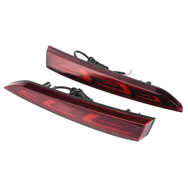 

for solaris accent 2017 2018 multi-functions car led rear fog lamp bumper light auto brake light reflector